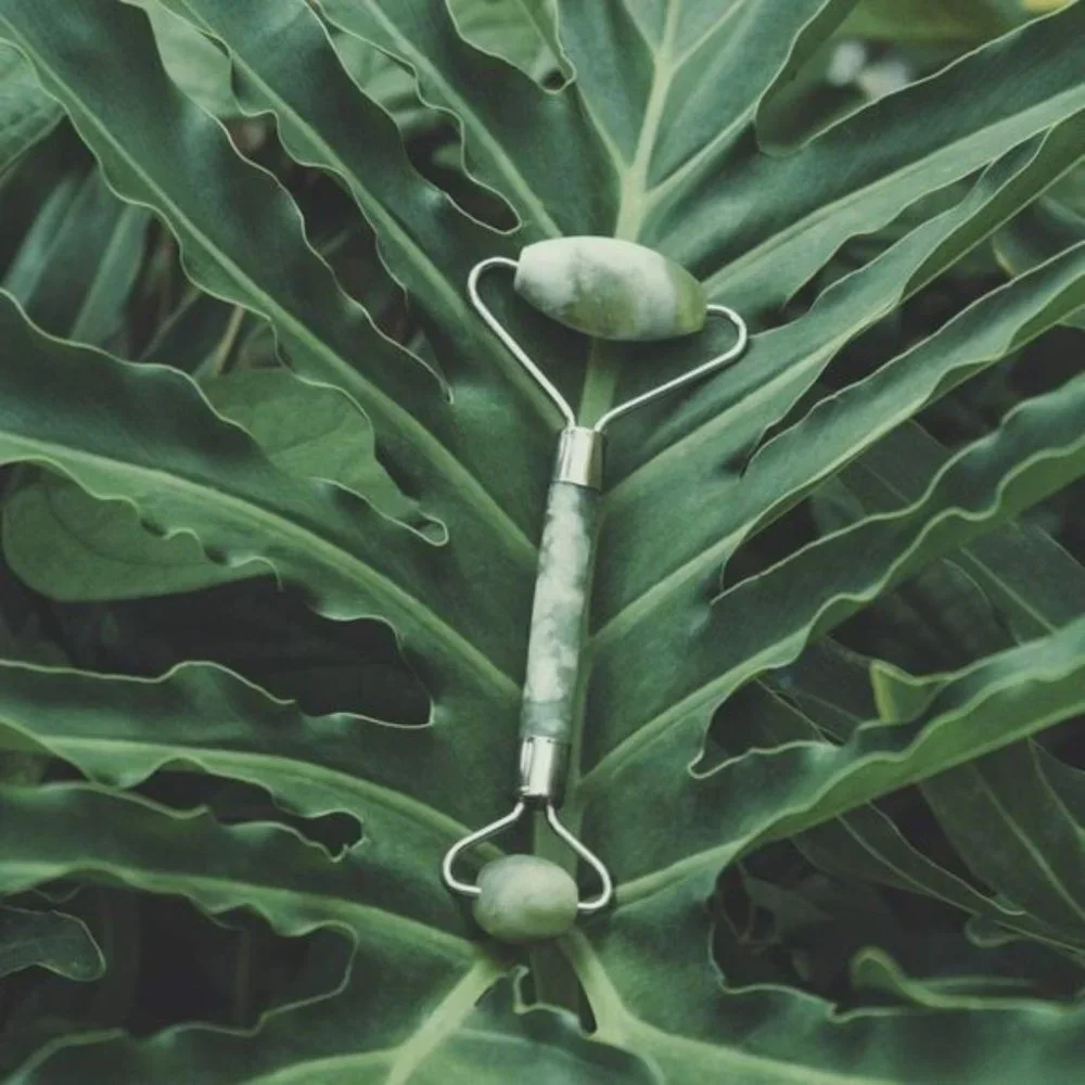 NEW Natural Jade Roller & Gua Sha for Glowing Skin
